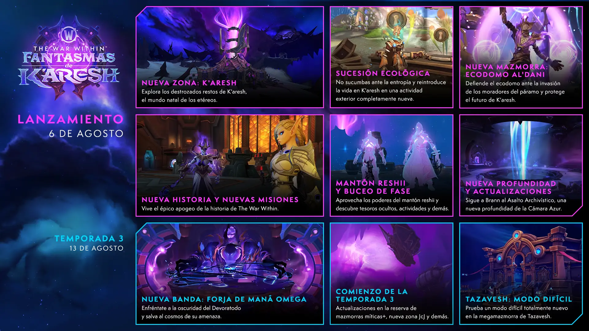 World of Warcraft The War Within - Fantasmas de K'aresh