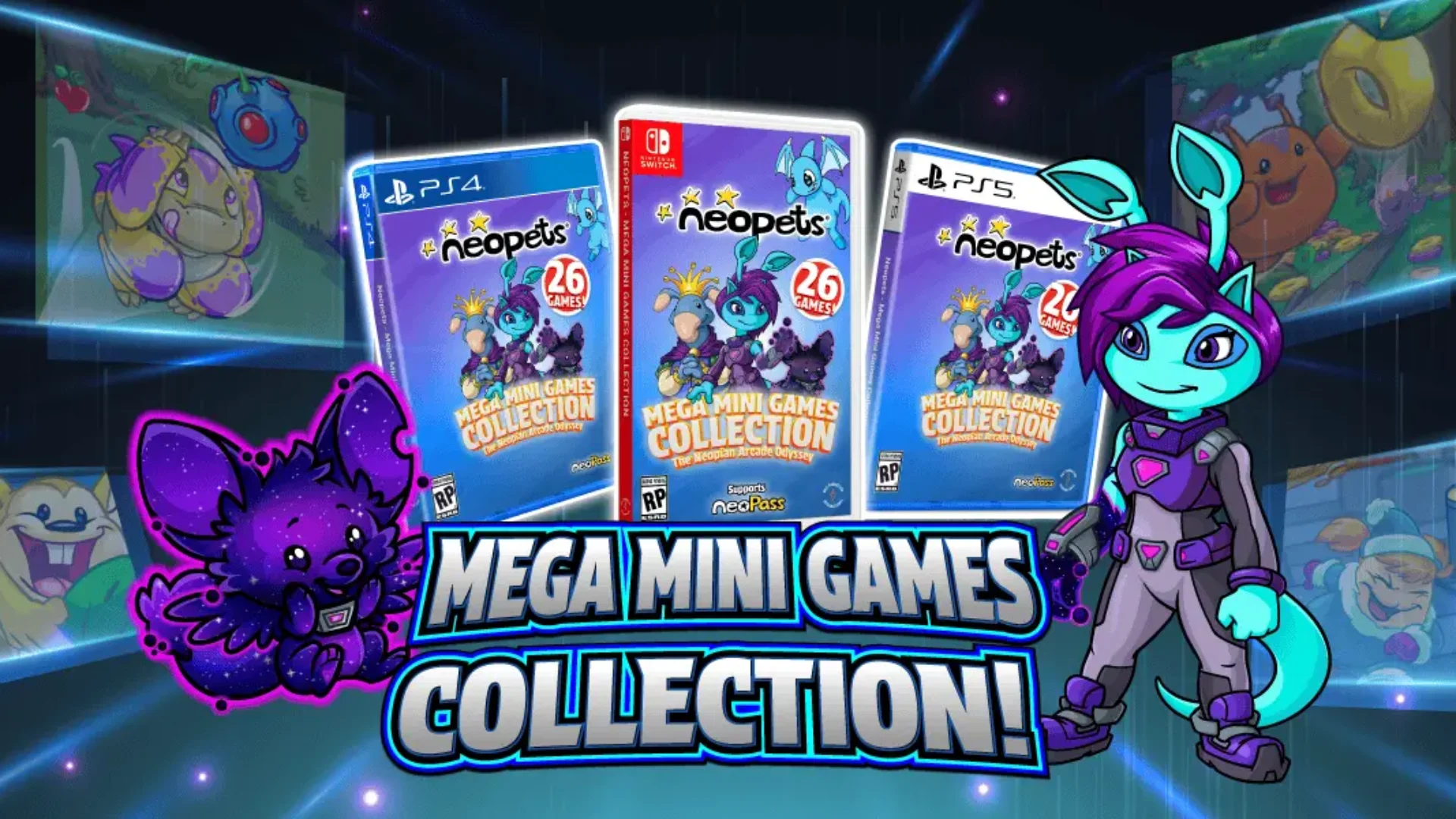 Neopets Mega Mini Collection