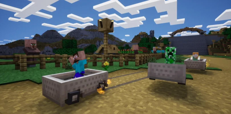 Sonic Racing CrossWorlds - Minecraft