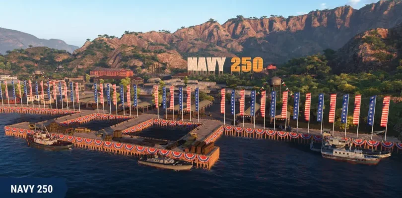 World of Warships - Navy 250º aniversario