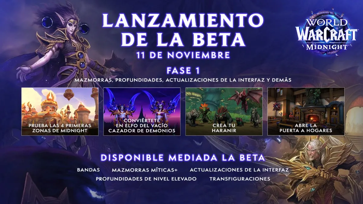 World of Warcraft Midnight - Beta