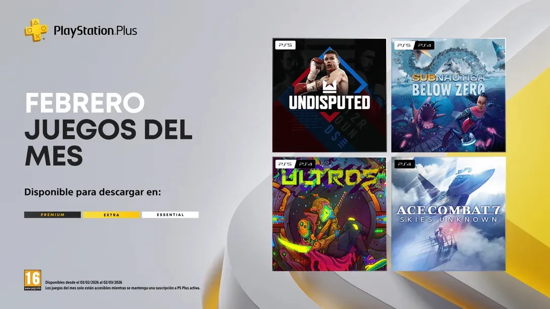 PlayStation Plus - Febrero 2026