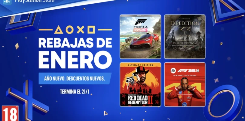 PlayStion Store - Rebajas de enero 2026