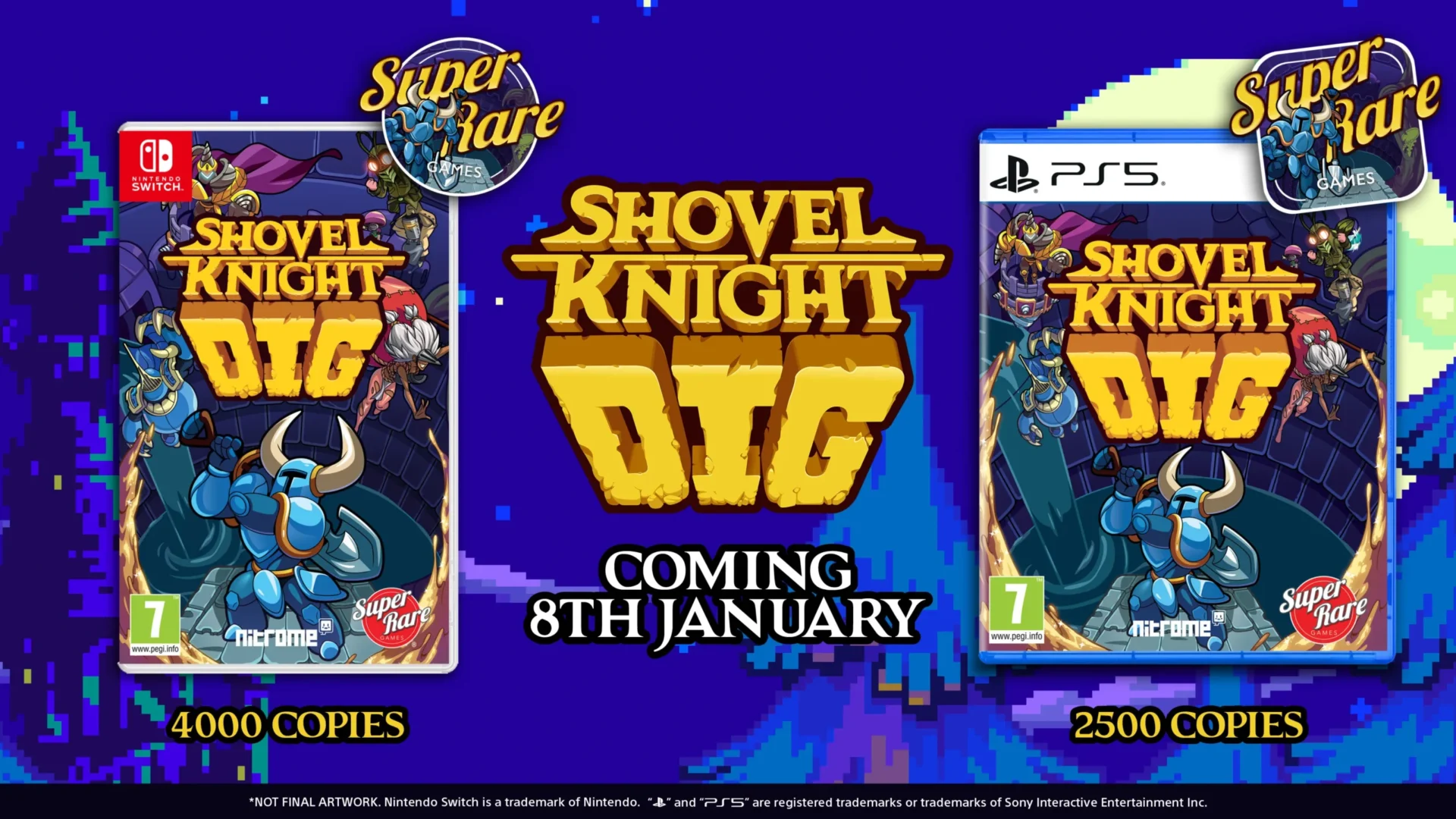 Shovel Knight Dig - Edición física