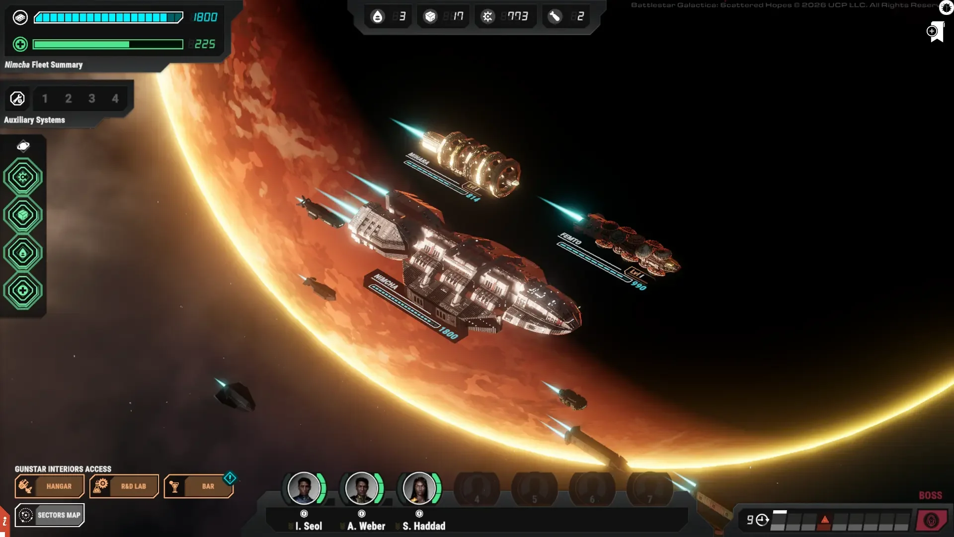Battlestar Galactica: Scattered Hopes