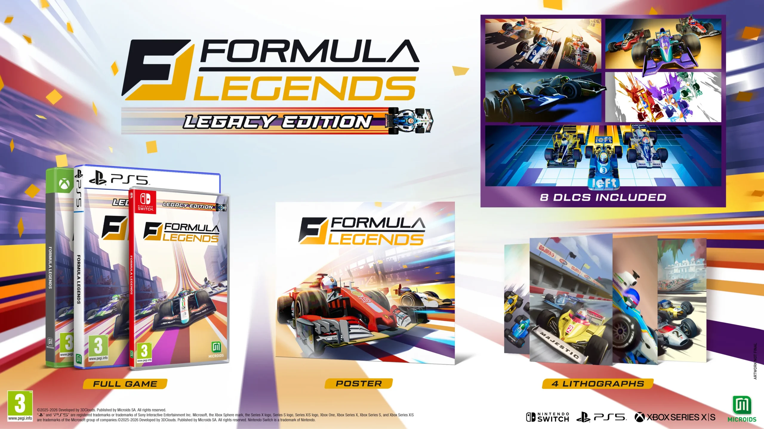 Formula Legends - Legacy Edition - Edición física