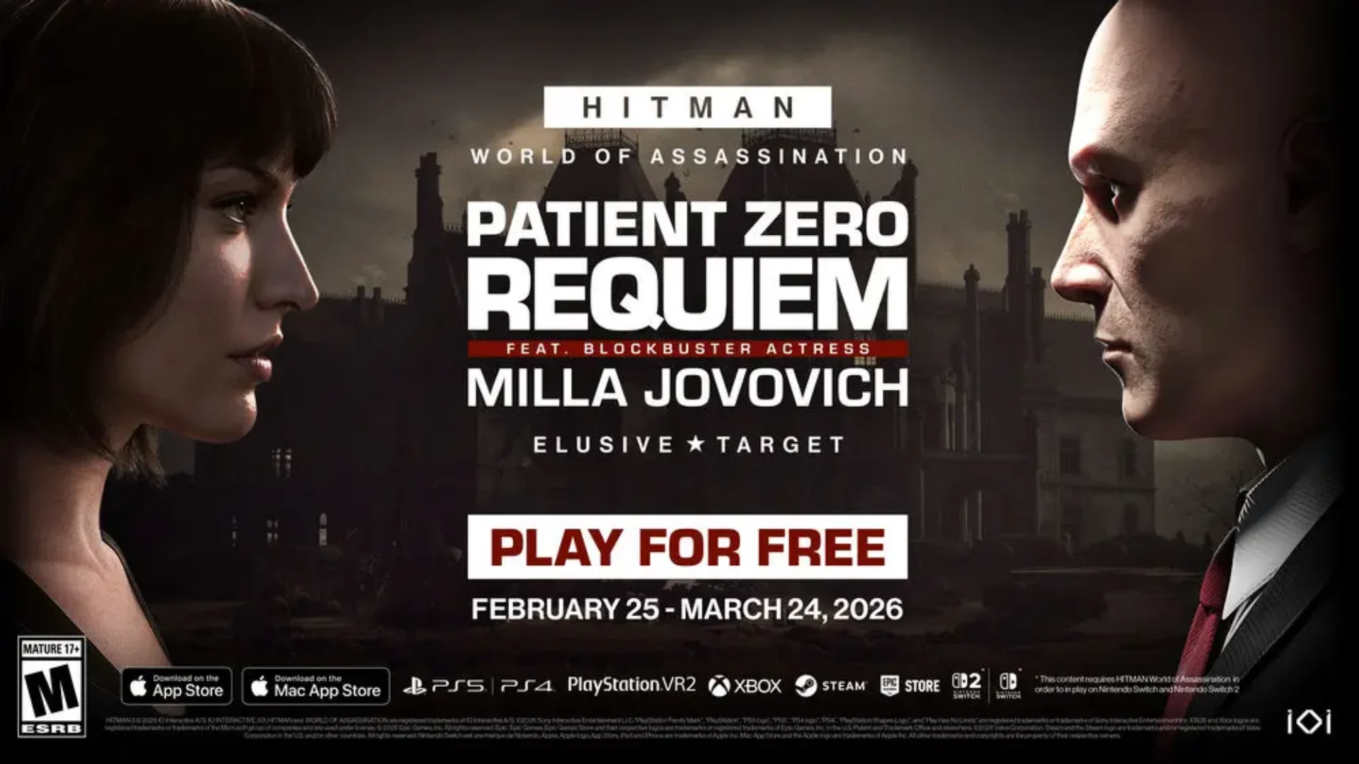 HITMAN World of Assassination - Mila Jovovich