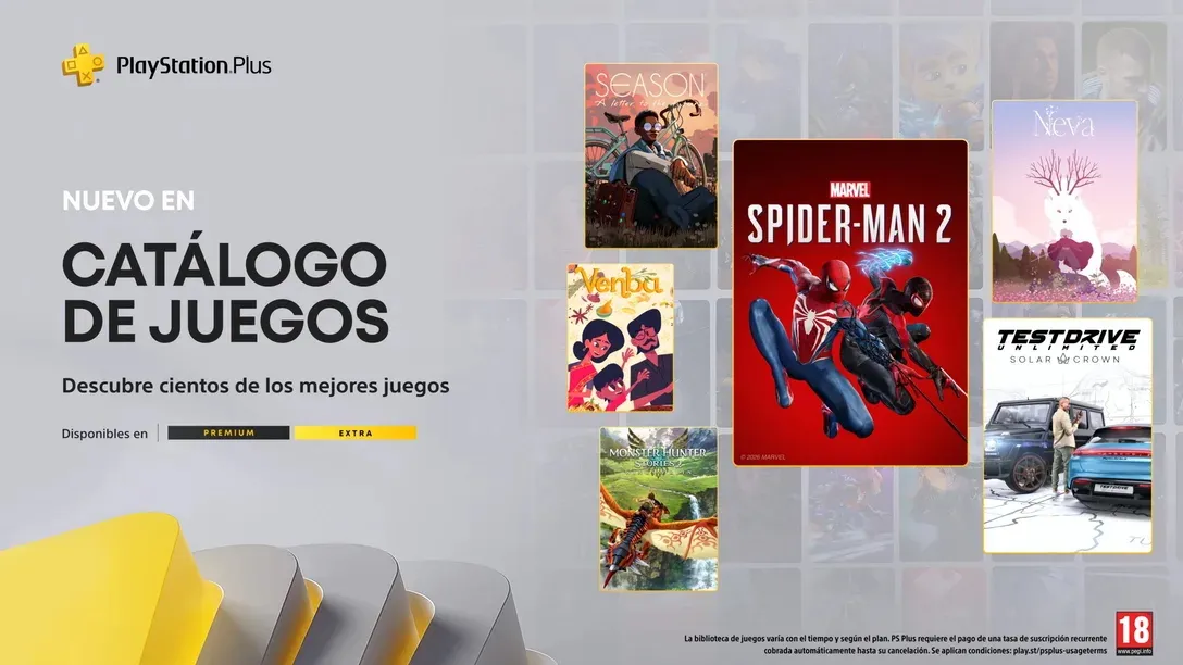 PlayStation Plus Extra Premium - febrero 2025