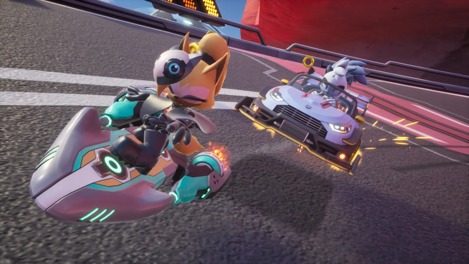 Sonic Racing: CrossWorlds - Tangle y Whisper