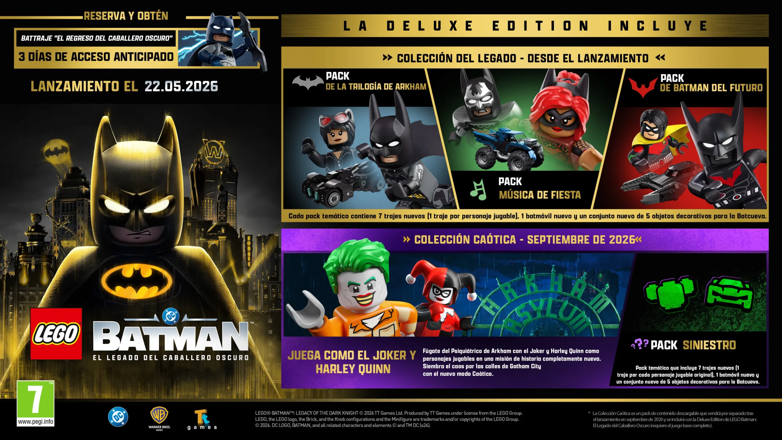 LEGO Batman: El Legado del Caballero Oscuro - Edición Deluxe