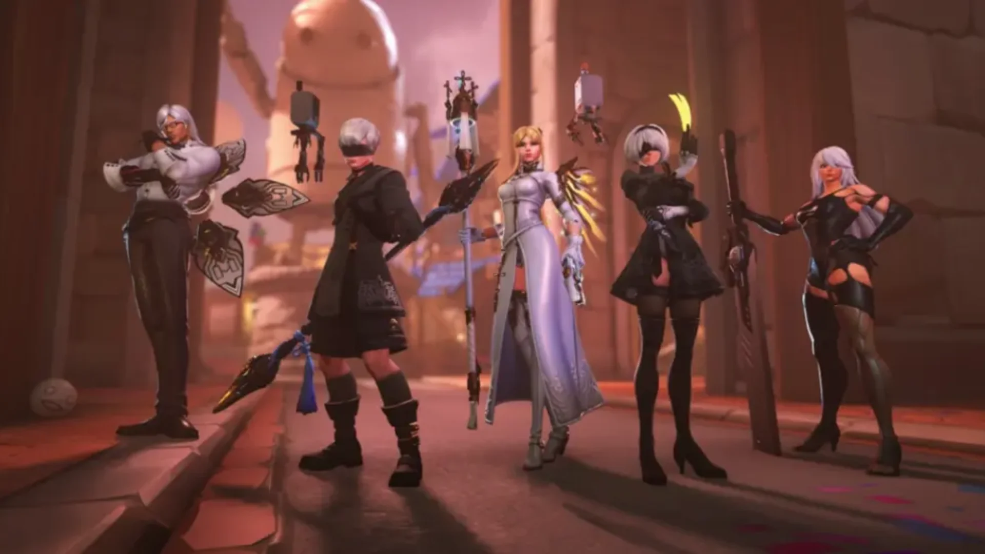 Overwatch x Proyecto YoRHa