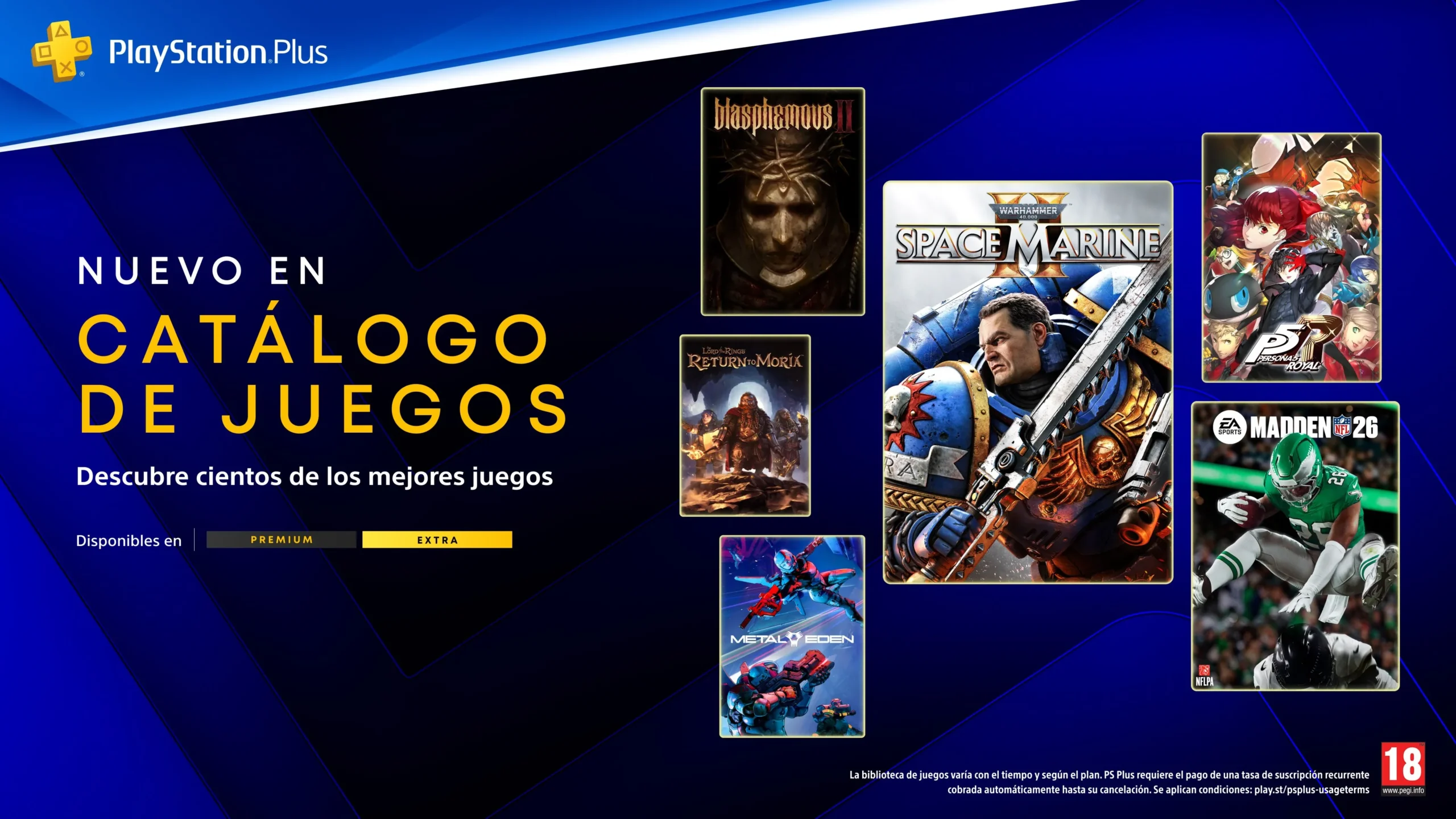 PlayStation Plus - Extra y Premium