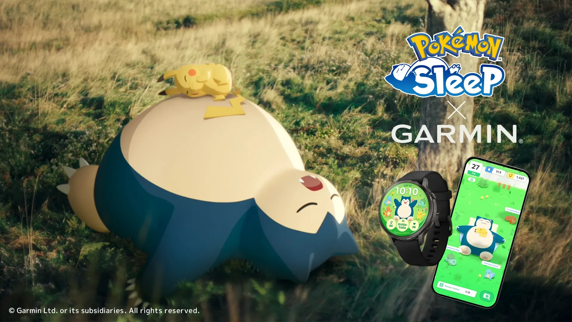 Pokémon Sleep - Garmin