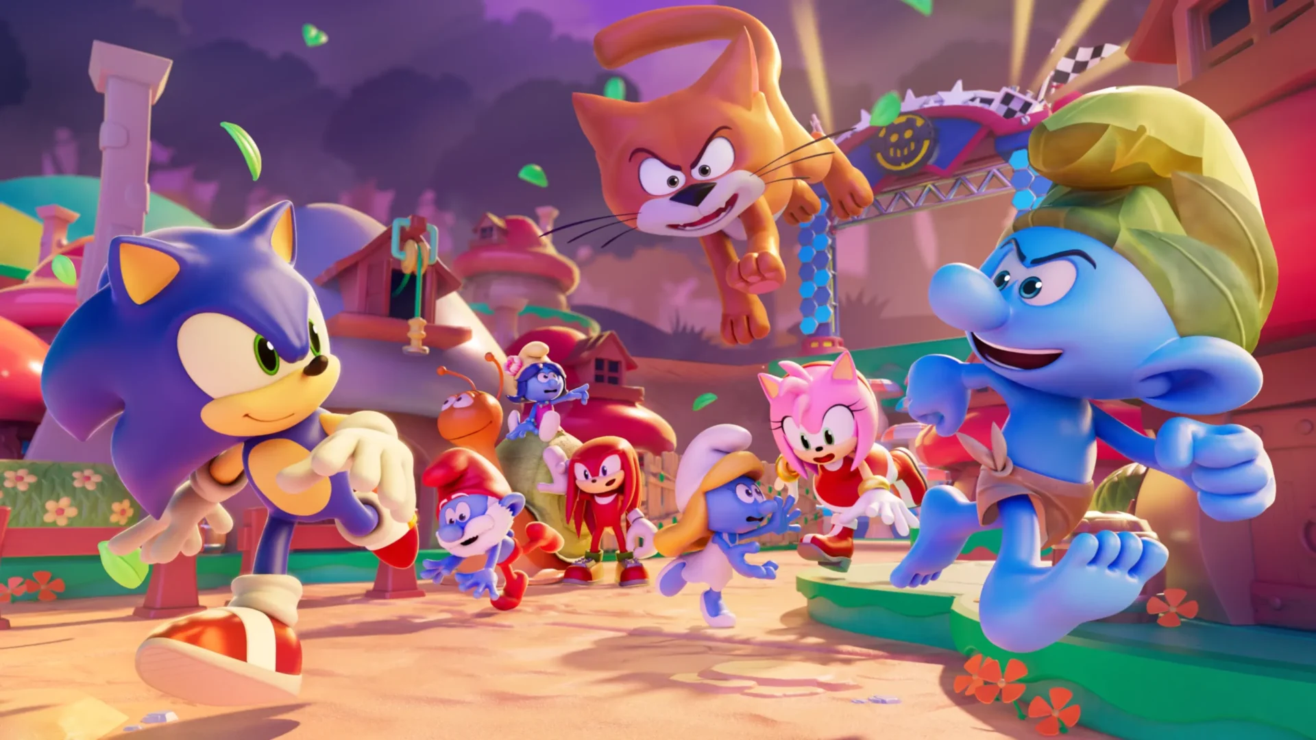 Sonic Rumble Party - Los Pitufos