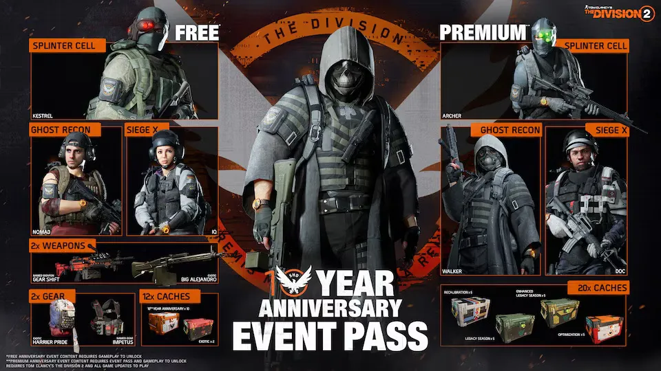 The Division 2 - Pase de evento de aniversario