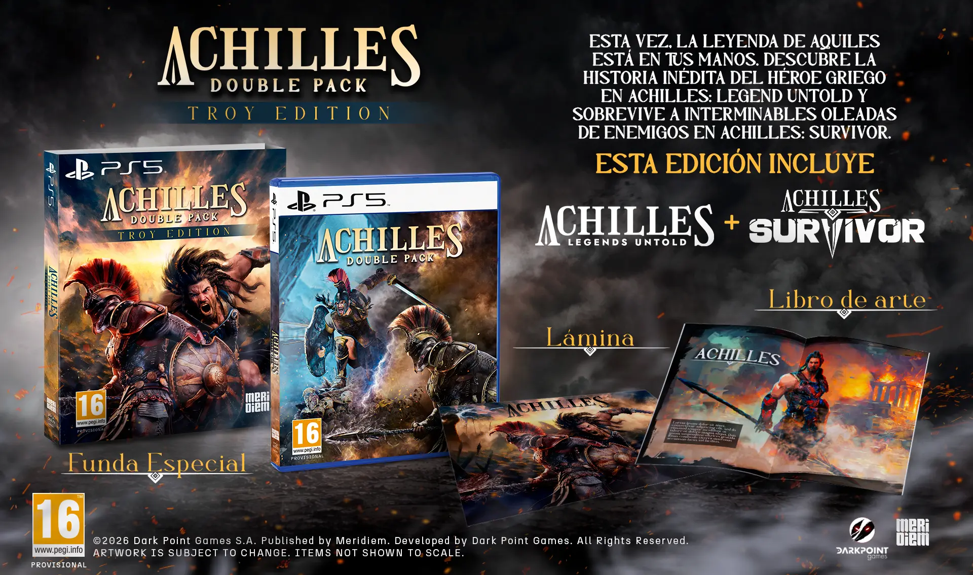 Achilles Double Pack - Troy Edition