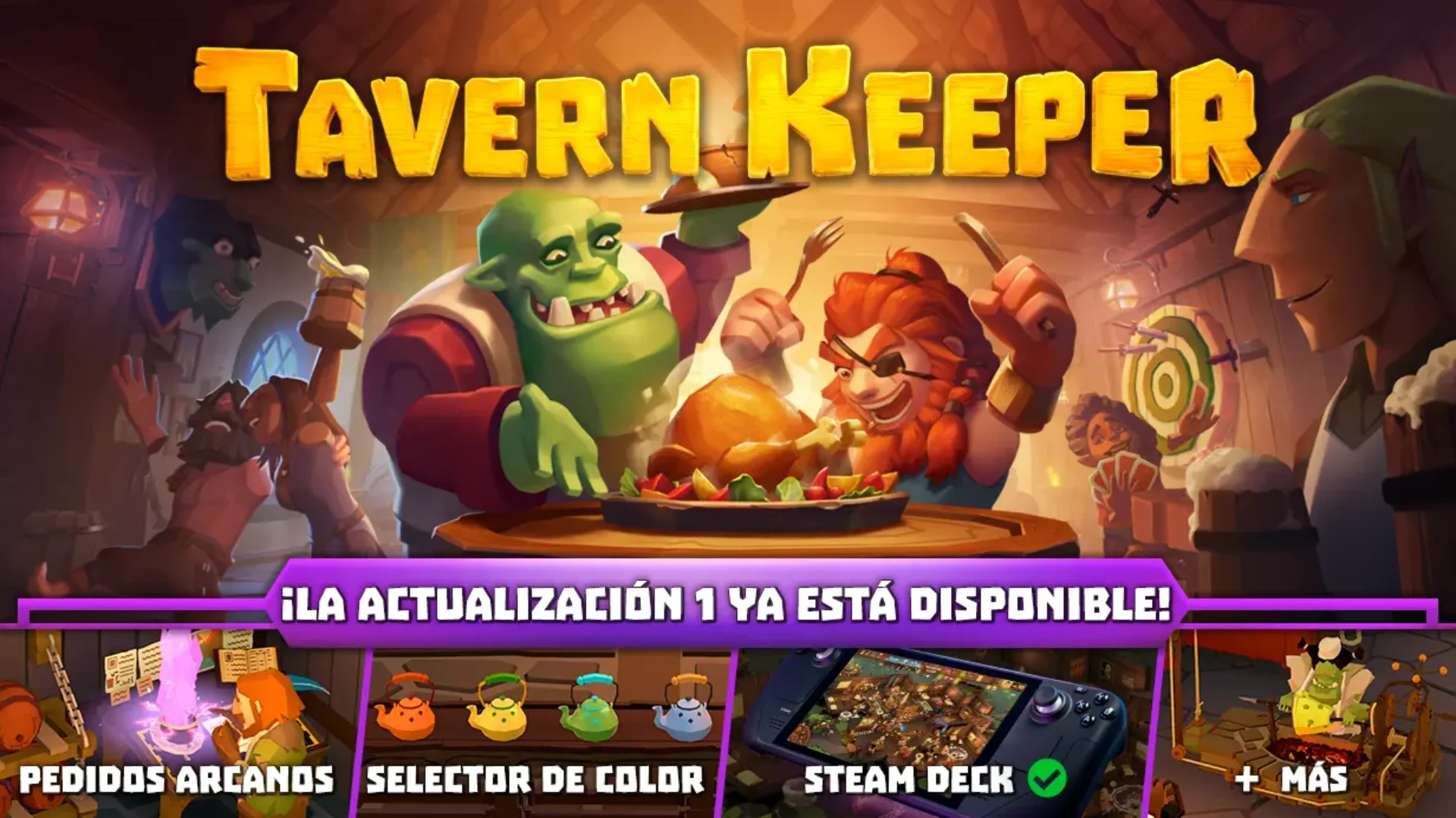 Tavern Keeper - Actualización 1