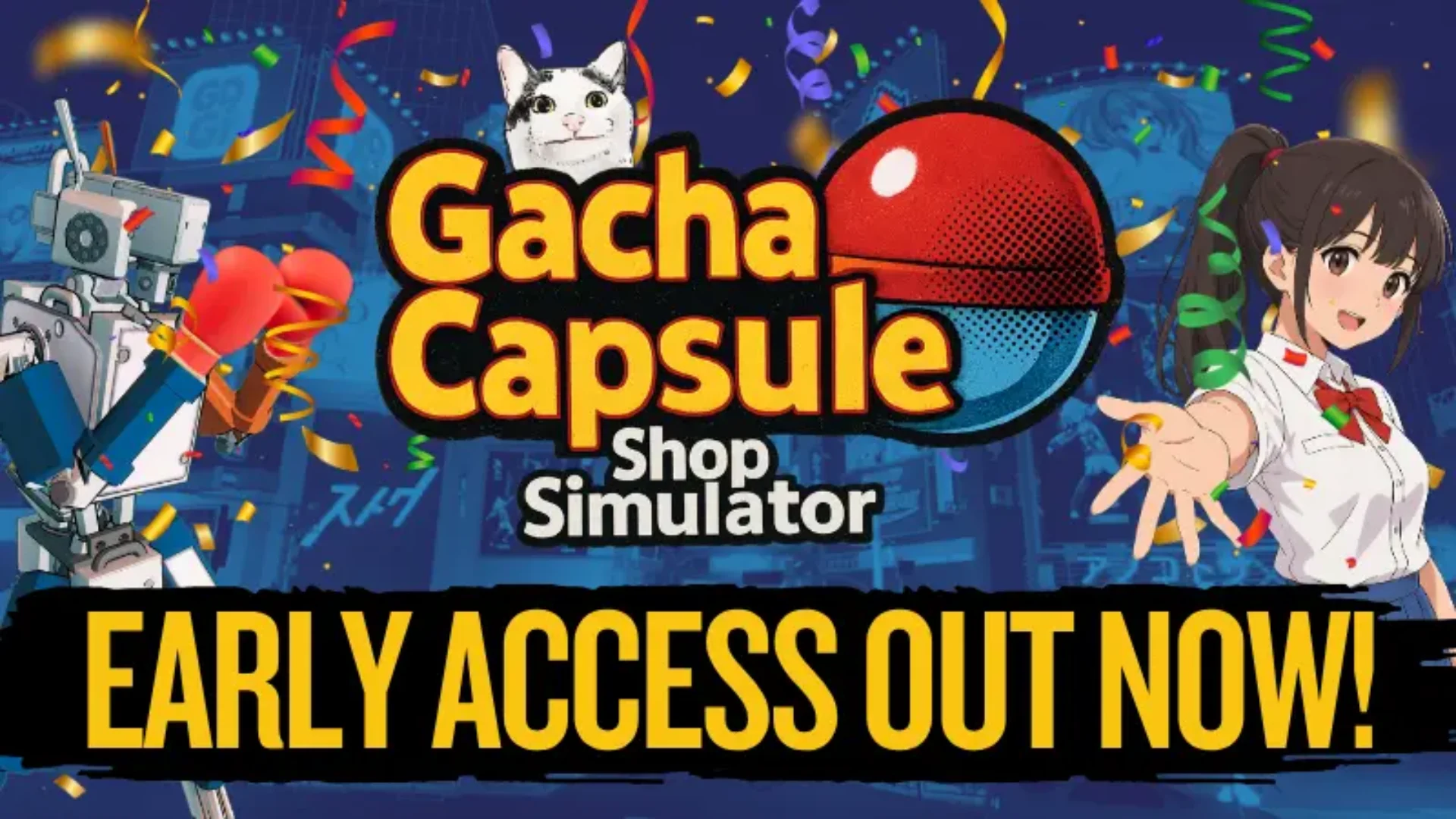 Gacha Capsule Shop Simulator - Akihabara