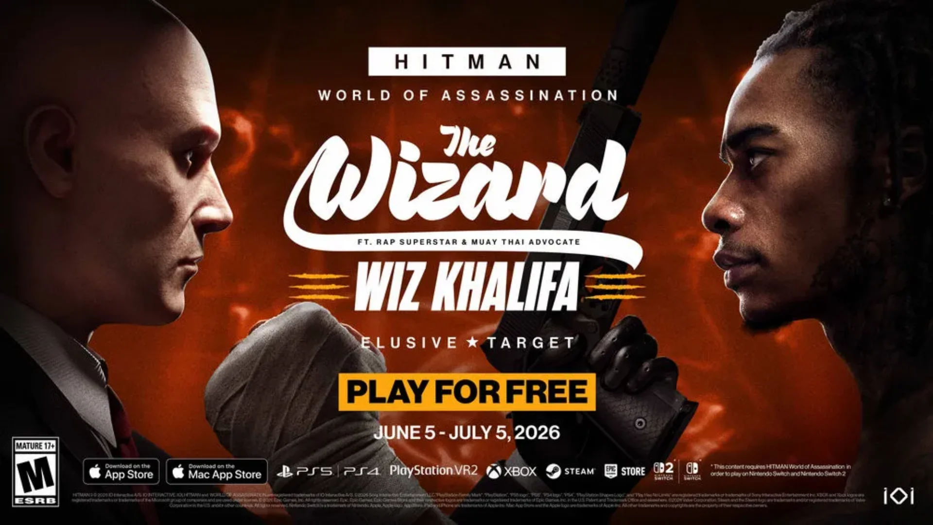 The Wizard es el nuevo Objetivo Escurridizo en HITMAN: World of Assassination