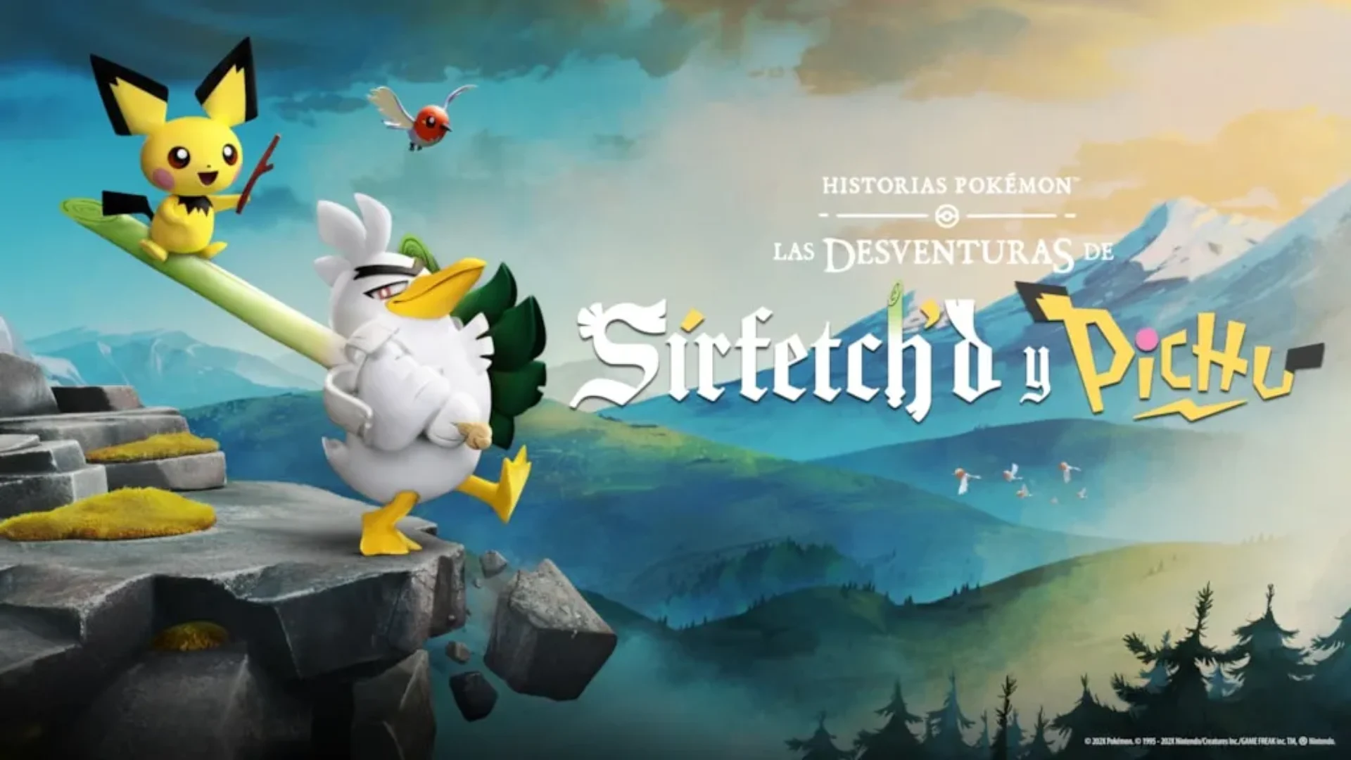 Historias Pokémon: Las Desventuras de Sirfetch’d y Pichu