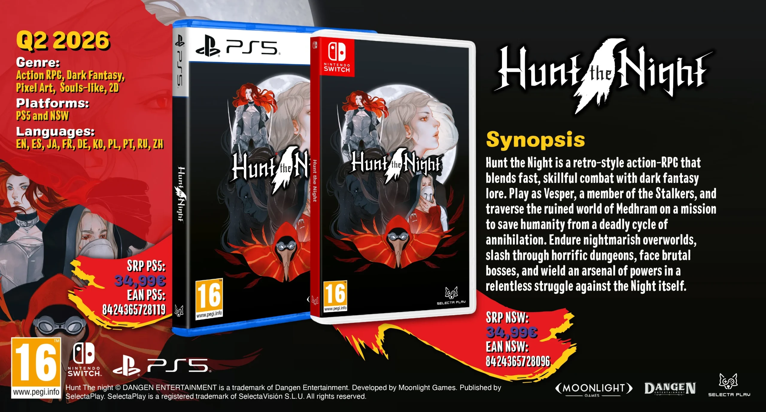 Hunt the Night - Edición física