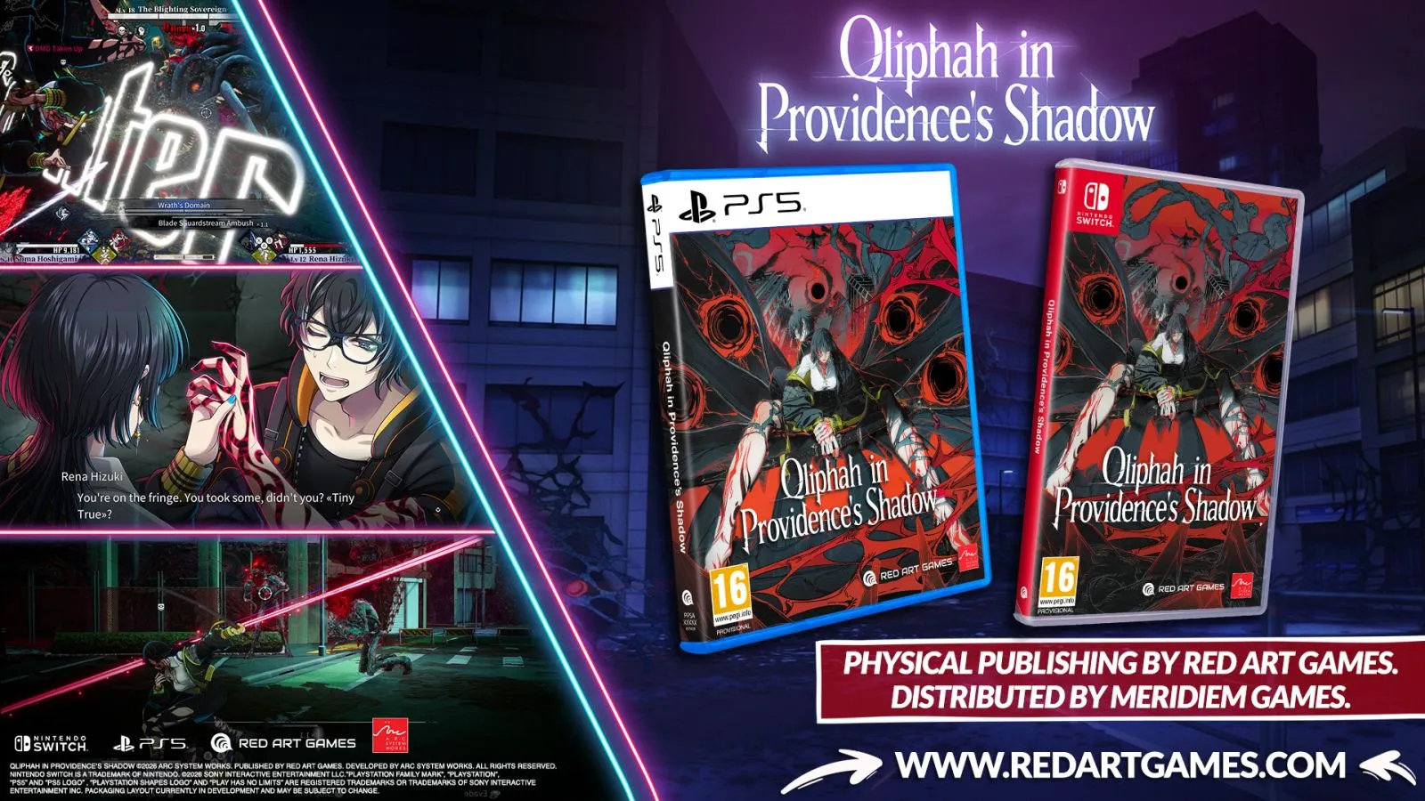 Qliphah in Providence's Shadow - Edición física