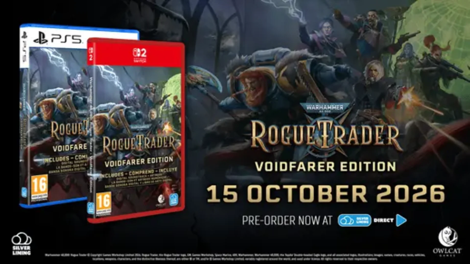 Warhammer 40,000 Rogue Trader - Edición física