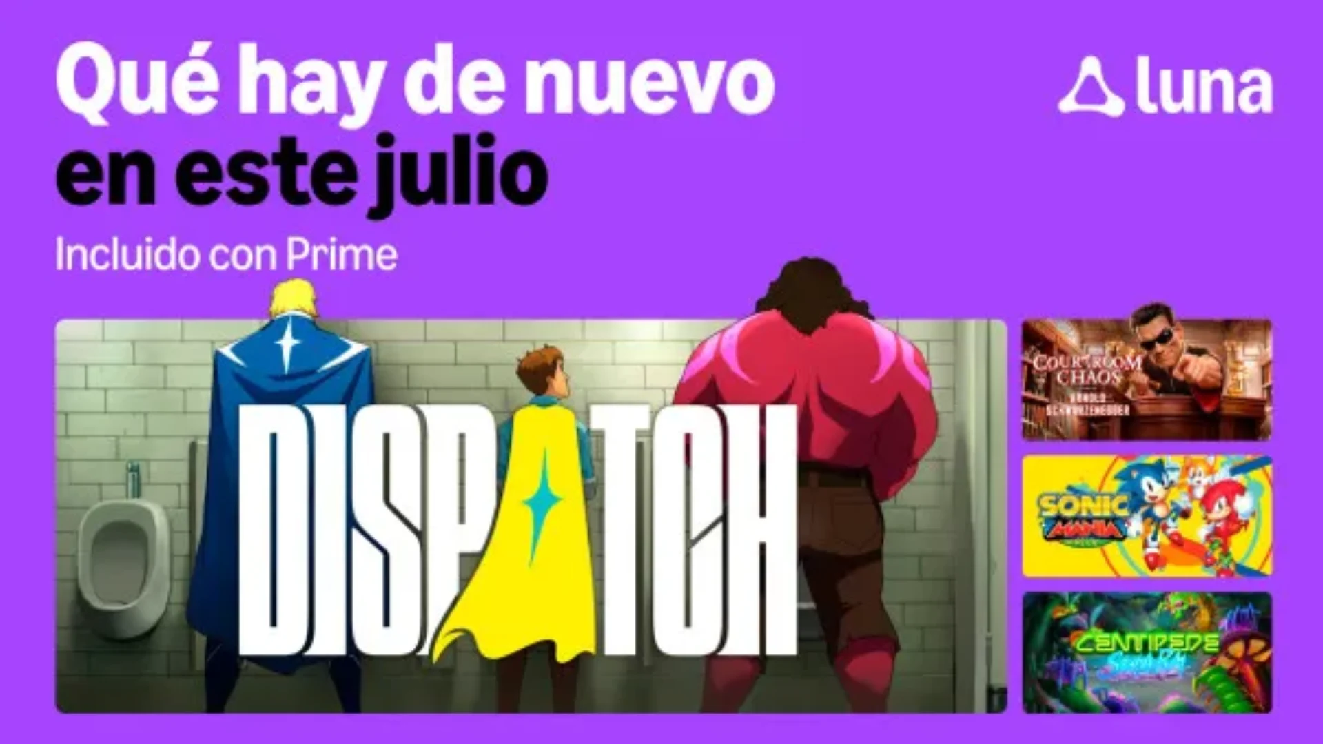 Amazon Luna - Julio 2026