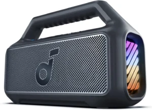 Soundcore Boom 3i Altavoz Bluetooth de Exterior 50 W, IP68 | Flotante, Resistente al Agua Salada, BassUp 2.0, Bluetooth 5.3, 16 h y TWS