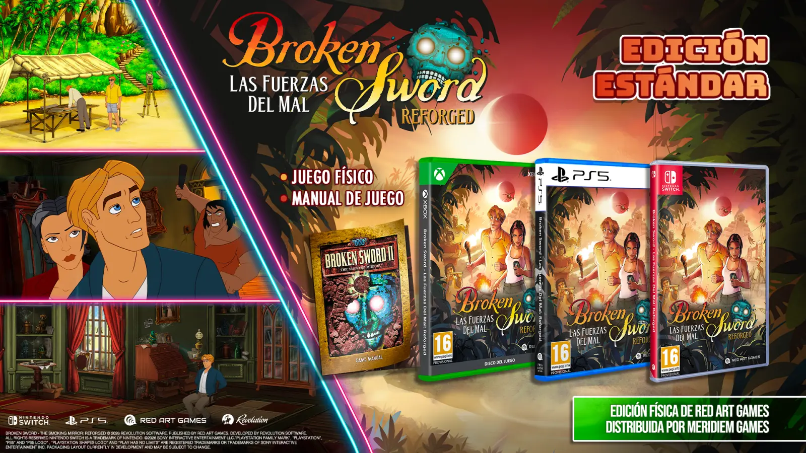 Broken Sword - Las Fuerzas del Mal: Reforged - Edición física