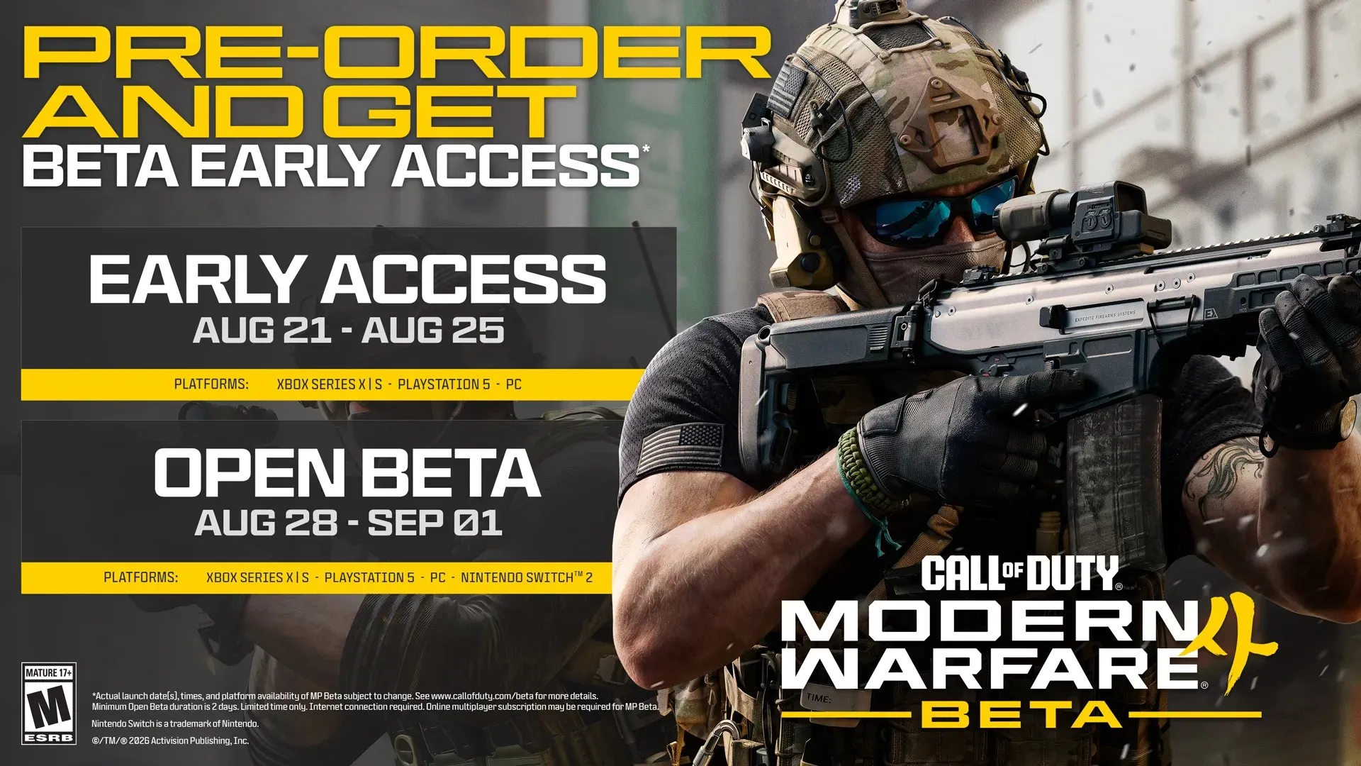 Call of Duty: Modern Warfare 4 - Beta abierta
