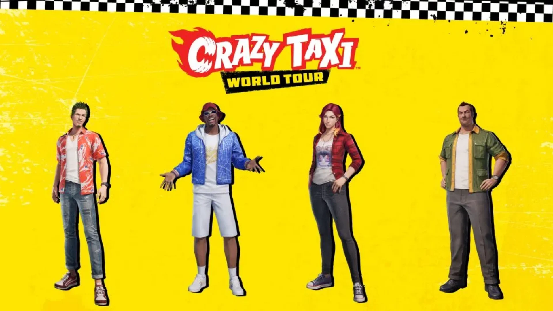 Crazy Taxi: World Tour - Personajes