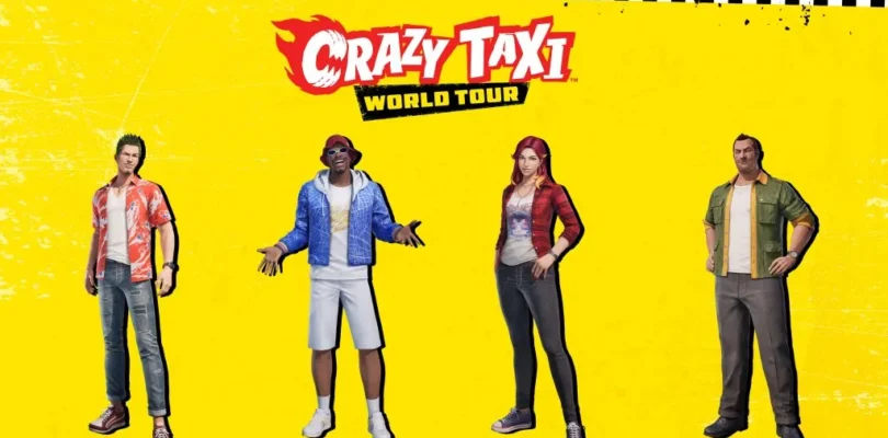 Crazy Taxi: World Tour - Personajes