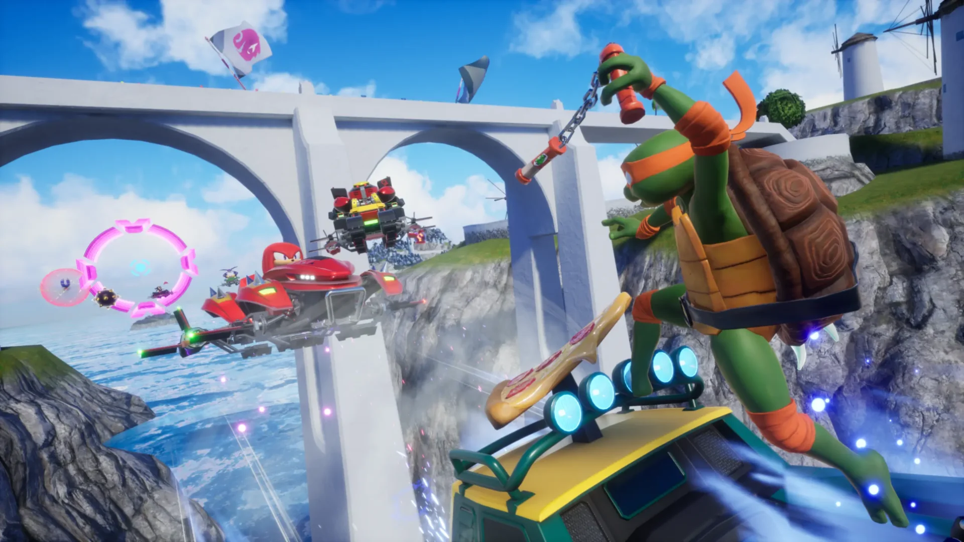 Sonic Racing CrossWorlds - Teenage Mutant Ninja Turtles