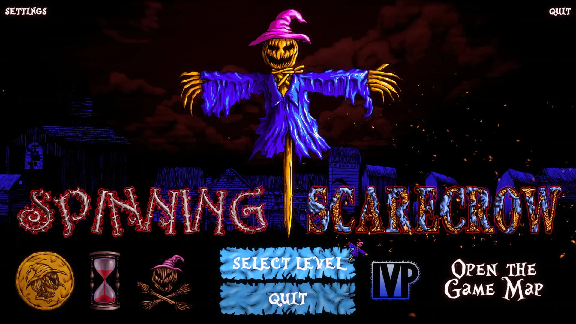 Spinning Scarecrow