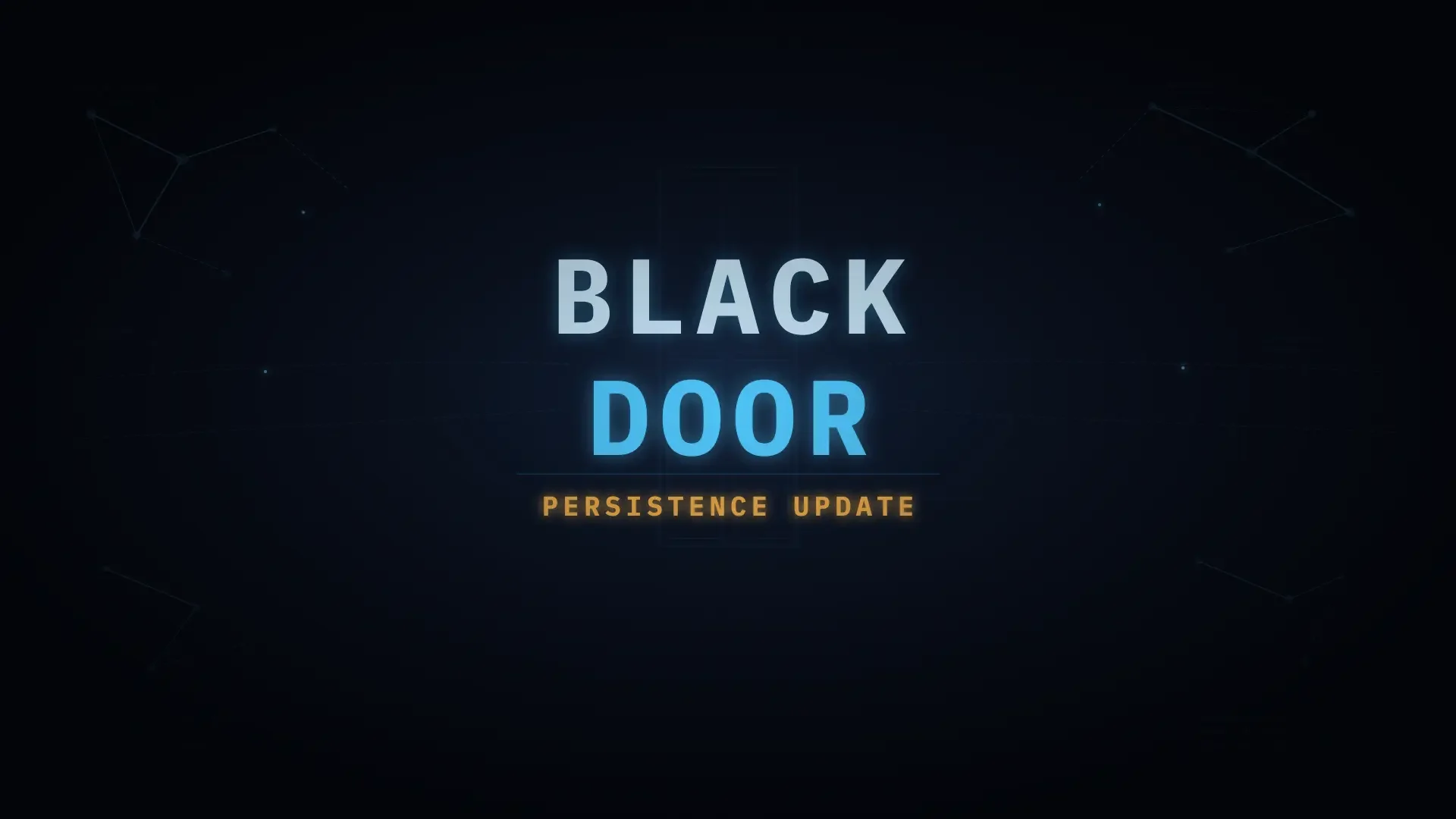 Blackdoor - Persistance